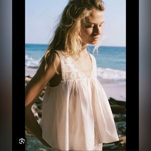 ISO Christy Dawn Lidia Blouse Pearl Embroider Small